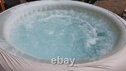 Lay-Z-Spa Paris Hot Tub with built in remote LED lights