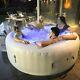 Lay-z-spa Paris Inflatable Hot Tub 4-6 People Led Lighting 2021