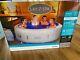 Lay-z Spa Paris Luxury Inflatable Hot Tub (4-6 People) With Led Lights Free P&p