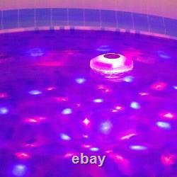 Lay-Z-Spa Saint Tropez Airjet Inflatable Hot Tub With Floating Light! -TRUSTED