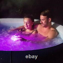 Lay-Z-Spa Saint Tropez Airjet Inflatable Hot Tub With Floating Light! -TRUSTED