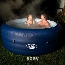 Lay-Z-Spa Saint Tropez Hot Tub with Floating LED Light, AirJet Massage System