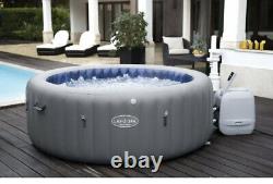 Lay-Z-Spa Santorini Hot Tub LED Lights 10 HydroJet System 5-7 Person Brand New