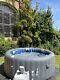 Lay-z-spa Santorini Hydrojet Pro 5-7 Person Inflatable Hot Tub Grey (25046675)