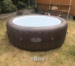 Lay Z Spa St Moritz 5-7 Person Hot Tub Perfect Working Order All Parts 12 Months