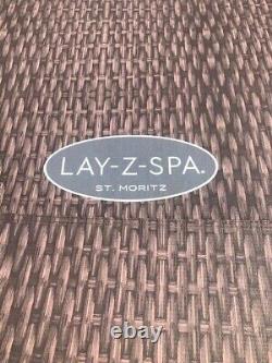 Lay Z Spa St Moritz 5-7 Person Hot Tub Perfect Working Order All Parts 12 Months