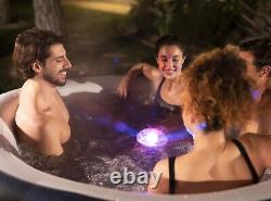 Lay-Z-Spa St Tropez 6 Person Hot Tub with LED Lights, Smart Pump BW60089GB