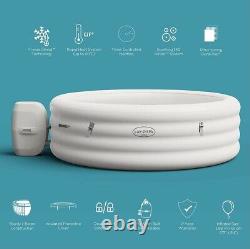 Lay-Z Spa VEGAS? LIGHT? Inflatable Hot Tub 2022 sits 4-6 New Freeze Shield