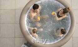 Lay-z Spa Palm Springs Hot Tub Inflatable Airjet 4-6 People Portable Full Kit