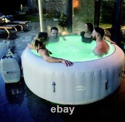 Lay z Spa Paris 6 Person Hot Tub LED Lighting-Brand New With Warranty