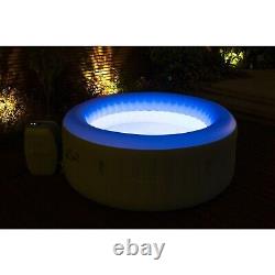 Lay z Spa Tahiti 4 Person Hot Tub w LED Lights Brand New Warranty