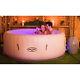 Lay -z-spa Paris Hot Tub Led Lights Airjet Inflatable 4-6 Person Garden Patio