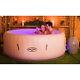 Lay -z-spa Paris Hot Tub Led Lights Airjet Inflatable 4-6 Person Garden Patio