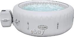 Lay-z-spa Paris Hot Tub With Built Led Light System, 140 Airjet Massage Therapy