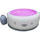 Lay -z-spa Paris Hot Tub With Led Lights, Airjet Inflatable, 4-6 Person Garden