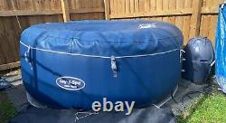 Lazy Spa Hot Tub New York 6-8 People Hot Tub Comes With Led Light And Gazebo