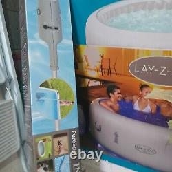 Lazy spa hot tub used
