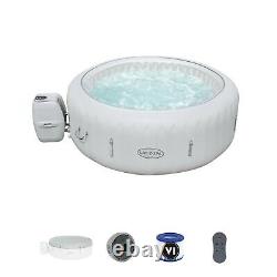 Luxury LED Lights Lay -Z-Spa Paris 4-6 Person Inflatable Airjets Hot Tub