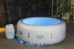 Luxury Lay Z spa lazy 6 Person Massage Air Jet LED Lights HOT TUB 2021 free p&p