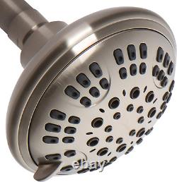 Luxury Spa Series, 6 Spray Settings 4.5 inch Adjustable High Pressure Shower H
