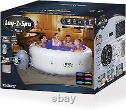 NEW Lay-Z-Spa Paris Hot Tub 4-6 people Inflatable Jacuzzi Box Unopened