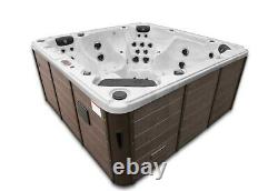 NIAGARA 60-JET 6-7 PERSON HOT TUB Aromatherapy LEDs Bluetooth Waterfall