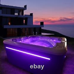 New Cosmo+ 6 Seat Luxury Hot Tub American Balboa 32amp Spa Lights Music Stock