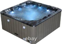 New Happy+ 5 Seat Luxury Hot Tub Canadian Gecko 32amp Spa Lights Music Stock