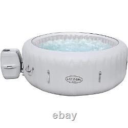 New Lay-z-spa Paris Hot Tub With Built In Led Light System Freeze Shield Garden