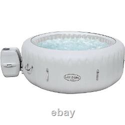 New Lay-z-spa Paris Hot Tub With Built In Led Light System Freeze Shield Garden