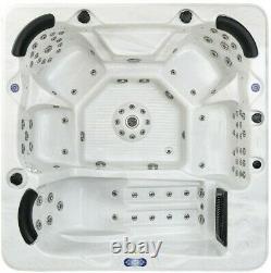 New Palma+ 6 Seat Luxury Hot Tub Canadian Gecko 32amp Spa Lights Music In Stock