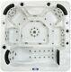 New Palma+ 6 Seat Luxury Hot Tub Canadian Gecko 32amp Spa Lights Music In Stock