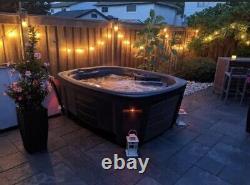 New Storm Plug & Play Hot Tub Spa. Ideal For Holiday Homes And Caravans In Stock