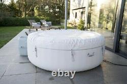 Relaxing Lay-Z-Spa Paris Portable Luxury Hot Tub with LED Lights Airjets