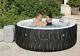 Saluspa Hollywood Airjet Inflatable Hot Tub Spa 4-6 Person Led Lights