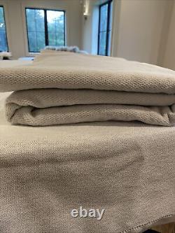 Sferra Canedo Bath Sheet Sterling Light Grey Towel Solid 100% Cotton 40x70 NEW