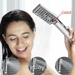 Shower Panel Column LED Light Digita Rainfall Shower Faucet with Massage SPA