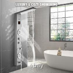 Shower Panel Tower Rain Waterfall Massage Body System Mix Tap Relaxed PRO