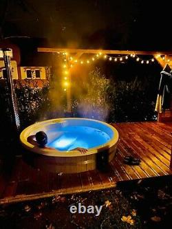 Thermowood Hot tub Elite SPA wood 316ANSI heater massage + LED + SPA cover