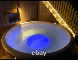 Thermowood Hot tub deluxe SPA 316ANSI heater massage + LED + SPA cover