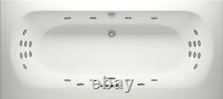 Tranquility Whirlpool Bath 1700x750 24 Jet system Heater LED Lighting Air Spa