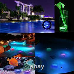 Underwater 13xLED Waterproof Color Changing Bathtub Lights for Party Shower Spa