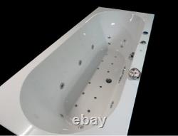 Urbi 180x80 Master Fiberglass Whirlpool Bathtub Acrylic Hydromassage