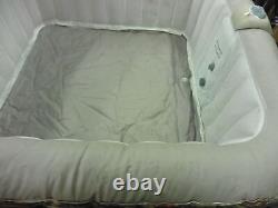 Used CleverSpa Sorrento 6 Person Inflatable Hot Tub Spa 140Jet No Lights/Locking