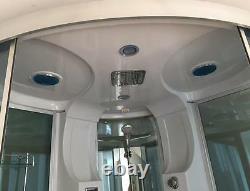 WHIRLPOOL BATH SHOWER Montecarlo SPA 150 x 150 cm HOT TUB BATHTUB