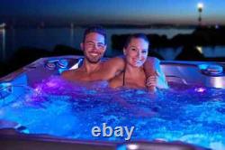 Wellis Malaga Premium Hot Tub Spa Brand New Rrp £9595 Led Lighting, Wifi, Music