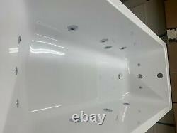 Whirlpool 16 Jet +Light 5mm Acrylic 1700 x 700 Double end Bath