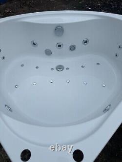 Whirlpool bath corner Jacuzzi with jets and lights NEW 1200 X 1200