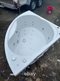Whirlpool bath corner Jacuzzi with jets and lights NEW 1200 X 1200