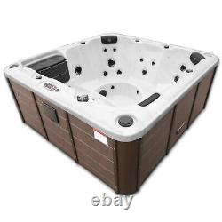 Winnipeg UV Hot Tub for 6 People 1x 5HP Pumps 35 Jets Home Delivery Included